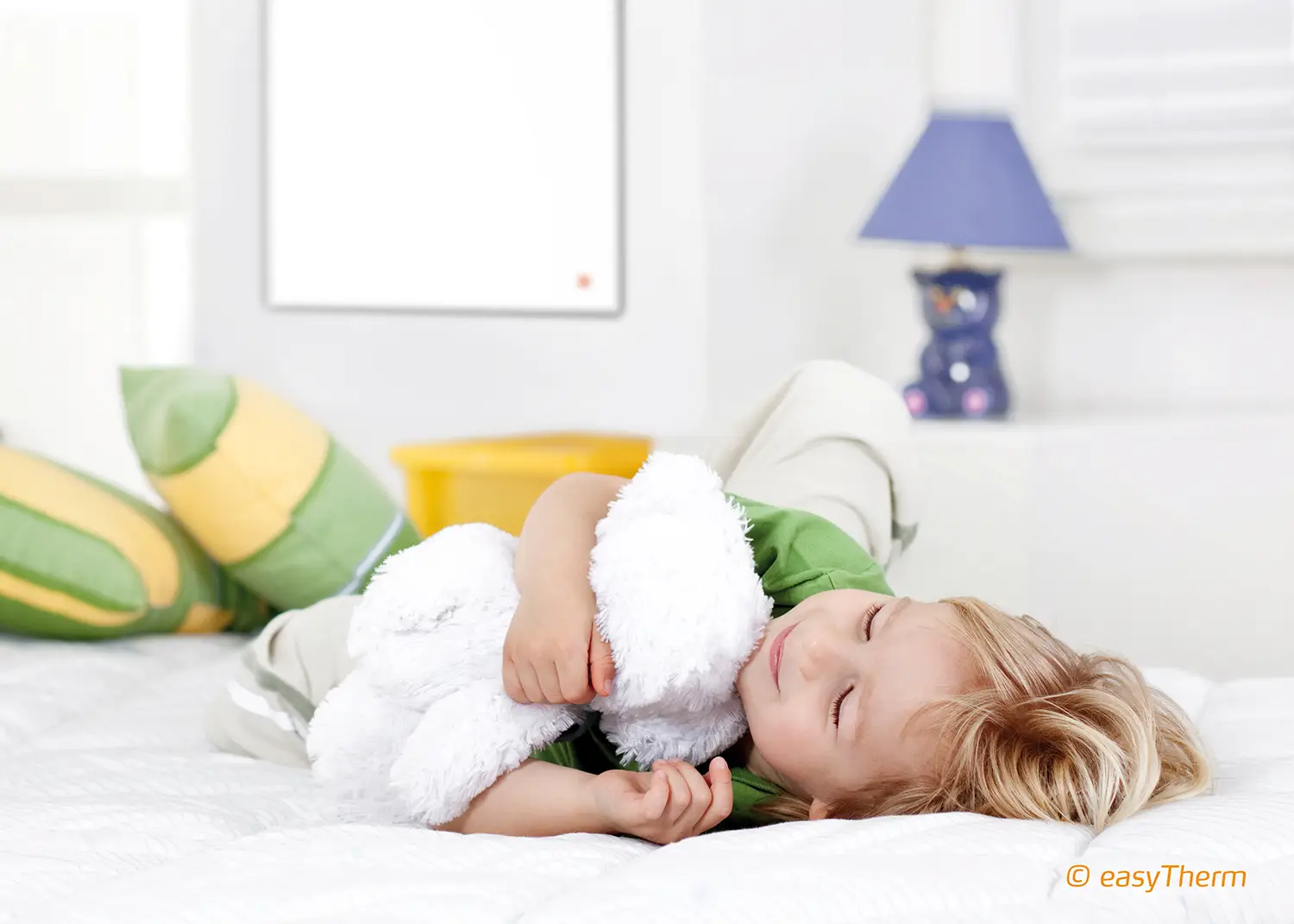 easytherm infrarotpaneel im kinderzimmer